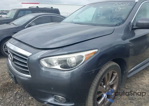 2013 Infiniti Jx35 z USA, uszkodzony, nr VIN 5N1AL0MM6DC306614